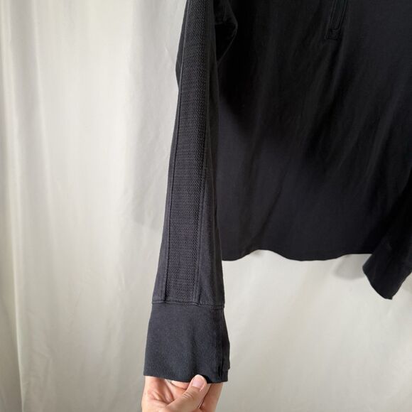 TCU Under Armour Sweater Large Black 1/4 Zip Turtleneck Long Sleeve Breathable - Picture 4 of 13